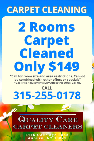 Moravia NY Carpet Cleaning 315-255-0178 
