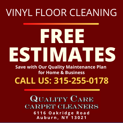 Fayette NY Vinyl Floor Cleaning